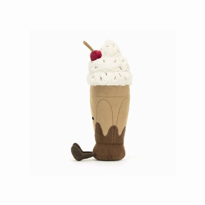 Jellycat Chocolate Milkshake New Zealand | HYGLV1289